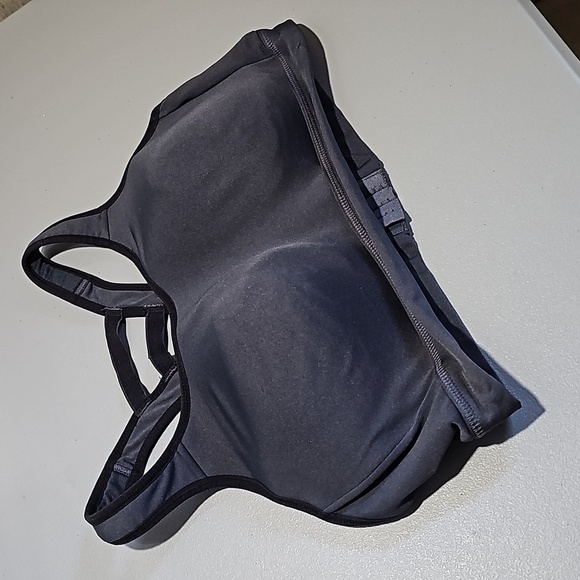 Athletic Works black and gray 40D drimore sports bra - Picture 1 of 6